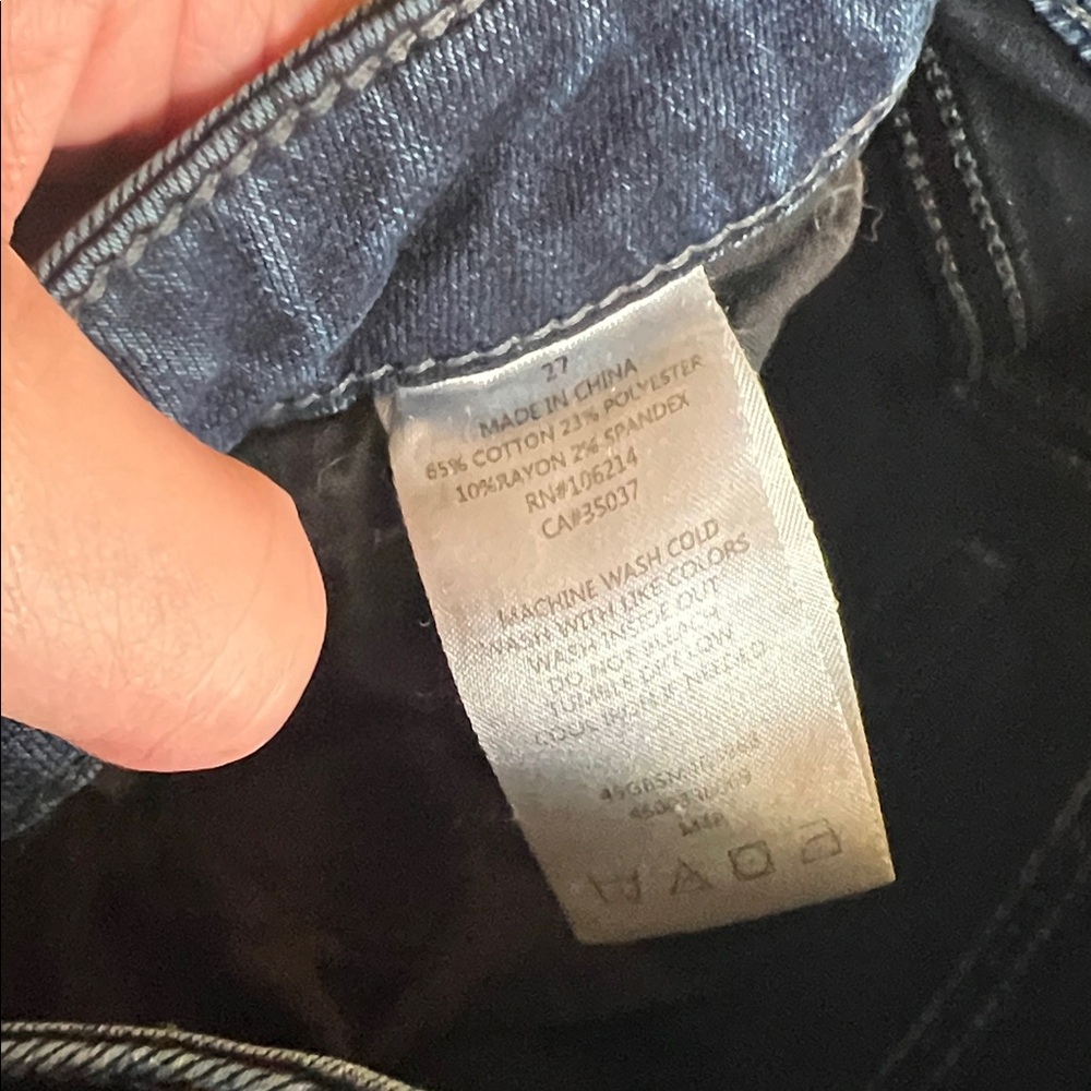 Joe's Jeans Women’s Skinny Jeans in Dark Blue Wash Size 27 - Picture 3 of 6
